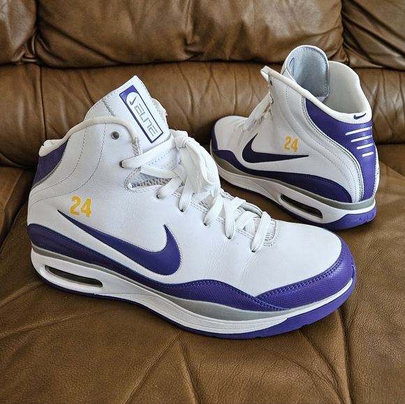 Sz 11.5 Nike Kobe Bryant Blue Chip PE Purple White Blue( MINT)